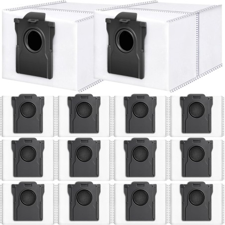 Dreame L10s Ultra/X40/X50/L40/L50 Støvsugerposer 14-pak 3,2L – kompatibelt tilbehør