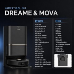 Dreame L10s Ultra/X40/X50/L40/L50 Støvsugerposer 14-pak 3,2L – kompatibelt tilbehør