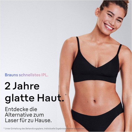 Braun Smart IPL 7 Skin i·expert PL7249 – Holdbar Hårfjerning med App, Venus Barbermaskine og Etui