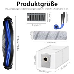 Ecovacs X9 PRO Omni Tilbehørssæt 21 stk. – kompatibelt tilbehør