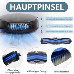 Ecovacs X9 PRO Omni Tilbehørssæt 21 stk. – kompatibelt tilbehør