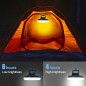 PlayDen 2-i-1 Campinglampe med Ventilator USB-opladelig – 54 LED, 360° PlayDen 2-i-1 Campinglampe med Ventilator USB-opladelig – 54 LED, 360°