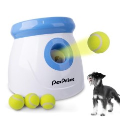 Pet Prime Automatisk boldkaster til hunde – 3 afstande (3–9 m), inkl. 3 tennisbolde