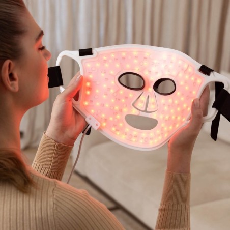Silkn Face Mask 100 - Effektiv Lysterapi Ansigtsmaske til Strålende Hud | Varenr. 8712856067770
