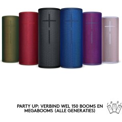 Ultimate Ears MEGABOOM 3 Højttaler Sort - Den Ultimative Trådløse Musikoplevelse!