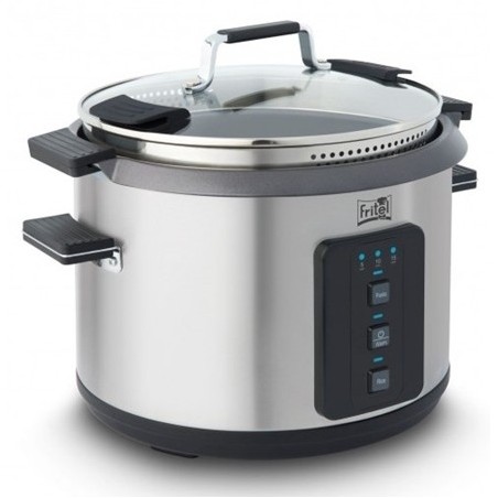 "FRITEL Family RC 1377 Riskoger 1.1kW - Holdbar Rustfrit Stål til Perfekte Måltider!"