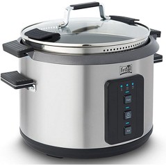 "FRITEL Family RC 1377 Riskoger 1.1kW - Holdbar Rustfrit Stål til Perfekte Måltider!"