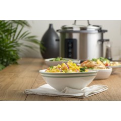 "FRITEL Family RC 1377 Riskoger 1.1kW - Holdbar Rustfrit Stål til Perfekte Måltider!"