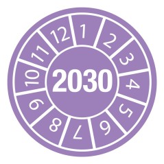 Brady Inspection Date Labels