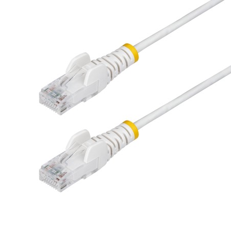 StarTech.com 5M White Slim Cat6 Ethernet