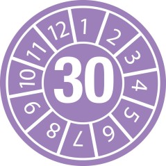 Brady Inspection Date Labels