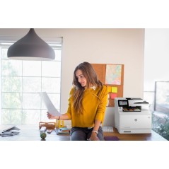 HP Color LaserJet Pro MFP M479fdw - Effektiv, Hurtig og Multifunktionel Laserprinter til Kontoret!