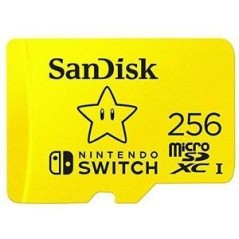 SanDisk Nintendo Switch microSDXC 256GB 100MB/s - Hurtig lagring til dit gamingeventyr!