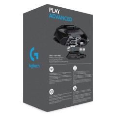 Logitech Gaming Mouse G502 (Hero) - Optisk Trådløs Spilmus i Sort | Fantastisk Præcision & Komfort