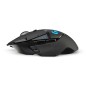 Logitech Gaming Mouse G502 (Hero) Optisk Trådløs Kabling Sort Logitech Gaming Mouse G502 (Hero) Optisk Trådløs Kabling Sort
