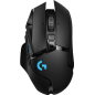 Logitech Gaming Mouse G502 (Hero) Optisk Trådløs Kabling Sort Logitech Gaming Mouse G502 (Hero) Optisk Trådløs Kabling Sort