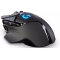 Logitech Gaming Mouse G502 (Hero) Optisk Trådløs Kabling Sort Logitech Gaming Mouse G502 (Hero) Optisk Trådløs Kabling Sort