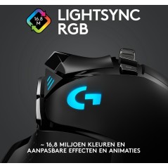 Logitech Gaming Mouse G502 (Hero) - Optisk Trådløs Spilmus i Sort | Fantastisk Præcision & Komfort