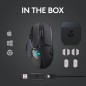 Logitech Gaming Mouse G502 (Hero) Optisk Trådløs Kabling Sort Logitech Gaming Mouse G502 (Hero) Optisk Trådløs Kabling Sort