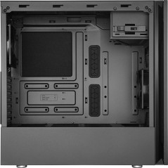 Cooler Master Silencio S600 Tårn ATX - Stilrent sort design uden strømforsyning | Perfekt til dit gaming-setup!