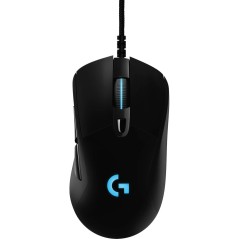 Logitech Gaming Mouse G403 HERO - Optisk, Kabling, Sort | Præcision, Ydeevne & Komfort!