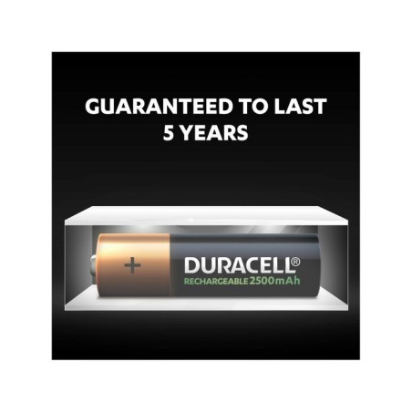 Duracell Recharge AA type Batterier til generelt brug (genopladelige) 2500mAh