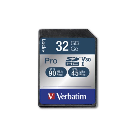 Verbatim Pro memory card 32 GB SDHC