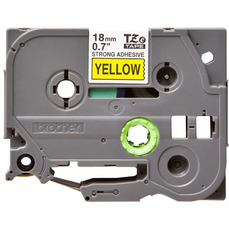 Brother Tape Black on Yellow 18mm