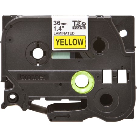 Brother TZE661 36MM BLACK ON YELLOW
