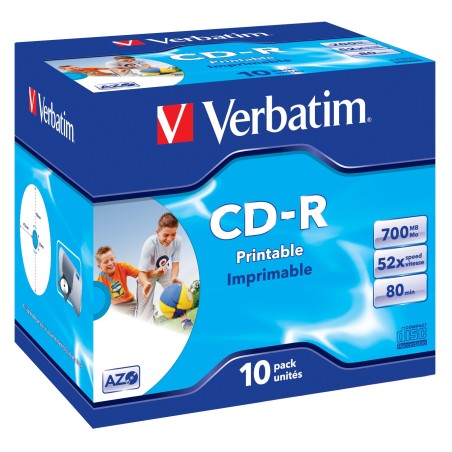 Verbatim AZO 52X Wide Printable 700MB
