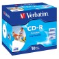 Verbatim AZO 52X Wide Printable 700MB