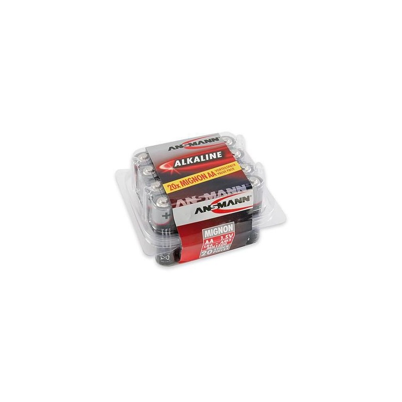 ANSMANN Battery LR6 (AA),1x20,1.5V ANSMANN Battery LR6 (AA),1x20,1.5V