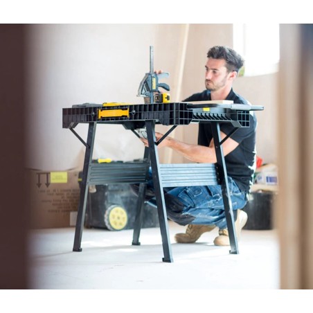 Stanley FatMax Express Arbejdsbænk Metal - Robust, Funktionel og Ideel til Professionelt Arbejde | Varenummer: 3253561756726