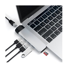 Satechi Alu Type-C Pro Hub w Ethernet