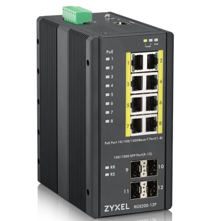 Zyxel RGS200-12P 12 Port managed