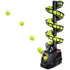 Teknigoo Tennisboldsmaskine – Maks. 30 Bolde, 600 Bolde/Time, AC & Batteri, til Alle Niveauer