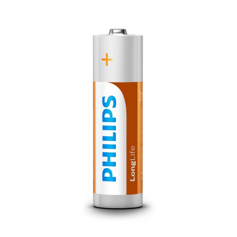 Philips LongLife AA 4-foil w sticker Philips LongLife AA 4-foil w sticker