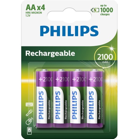 Philips Rechargeable AA 2100 mAh