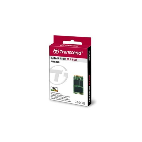 Transcend SSD MTS420 240GB M.2 SATA-600 - Hurtig, Pålidelig & Effektiv Lagring
