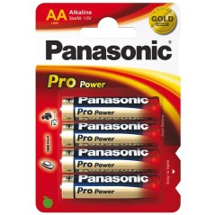 Panasonic 4x LR6PPG Alkaline 15V AA-M