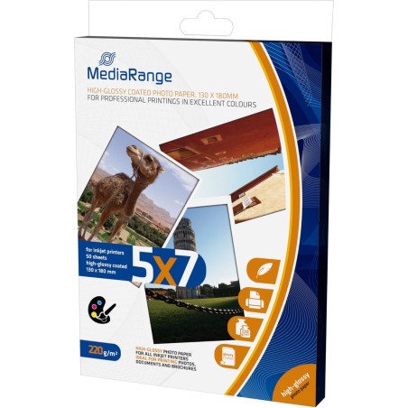 MediaRange MRINK114 photo paper White