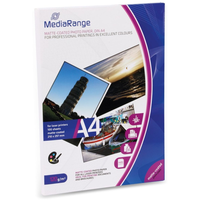 MediaRange Papier Fotopapier Laserjet MediaRange Papier Fotopapier Laserjet