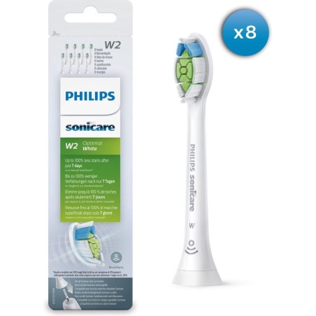 Philips Hvid Ekstra Tandbørstehoved HX6068 - Optimal Rengøring og Frisk Ånde! Varenummer: 8710103850410