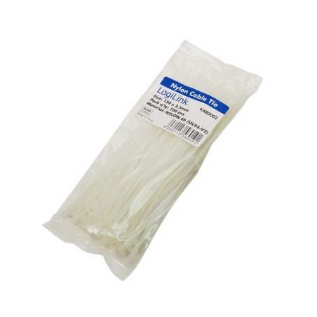 LogiLink Cable tie PA66 100 pcs