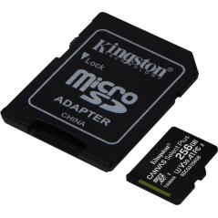 Kingston Canvas Select Plus microSDXC 256GB 100MB/s - Hurtig, Pålidelig og Stor Lagring til Dine Behov!