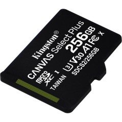 Kingston Canvas Select Plus microSDXC 256GB 100MB/s - Hurtig, Pålidelig og Stor Lagring til Dine Behov!