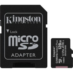 Kingston Canvas Select Plus microSDXC 128GB - Højhastigheds 100MB/s - Optimal lagerløsning!