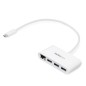 StarTechcom 3PT USB 30 HUB GBE - USB-C