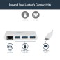 StarTechcom 3PT USB 30 HUB GBE - USB-C