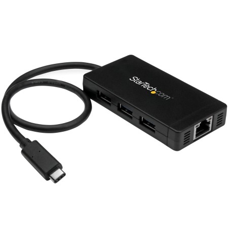 StarTechcom 3PT USB 30 HUB - USB-C GBE